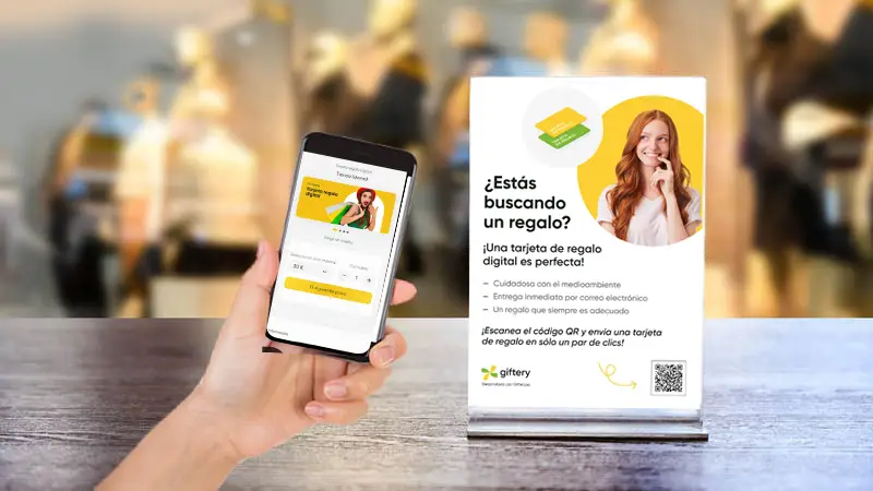 qr de giftery en tu tienda